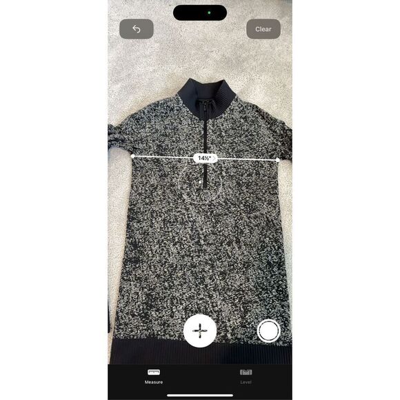 NEW Lululemon Rest Less 1/2 Zip Black / White, $110 Sz 4 A54 - Picture 6 of 11